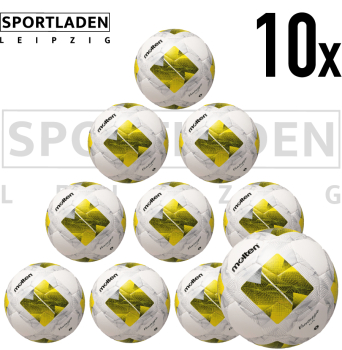 10er Ballpaket Kinderfußball Molten 350g Größe 5 - Vantaggio - F5N3135-Y